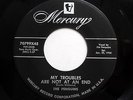 PENGUINS 45 My troubles are not at an end /She's gone VG++MERCURY Doowop bb2992