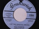 rare Soul 45 ERMA FRANKLIN i get the sweetest feeling BRUNSWICK Hear