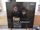GOUNOD Faust CORELLI SUTHERLAND GHIAUROV BONYNGE 4LP BOX DECCA narrow band