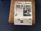 Jethro Tull Thick as a Brick LP original Newspaper cover. 1972 version