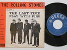 ROLLING STONES THE LAST TIME RARE ITALY 1965 1st PRESS DECCA LABEL 7