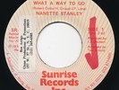 70s Soul 45 - NANETTE STANLEY What A Way To Go SUNRISE Rare Unknown Disco MP3