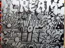 CREAM WHEELS OF FIRE UK MONO 2LP PSYCHEDELIC BLUES PROG LP POLYDOR