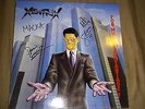 XENTRIX FOR WHOSE ADVANTAGE VINYL RECORD LP SIGNED BY BAND NM THRASH METAL