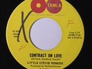 STEVIE WONDER: Contract On Love / Sunset 45 (globes label, wol) Soul