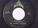 REV. CLEOPHUS ROBINSON: Elijah Rock / Travelin' Shoes 45 rare Black Gospel