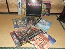 IRON MAIDEN Japan LP+OBI PICTURE RECORD x 8 titles + PROMO BOX set NEW(Sealed)