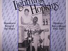 LIGHTNIN' HOPKINS: Houston's King Of The Blues LP rare Blues & R&B