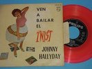 EP 45T  JOHNNY HALLYDAY  ESPAGNE 4   rouge