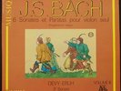 DEVY ERLIH - J.S. Bach - 6 Sonates... vol. 3 - RARE French LP Ades