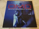 OMD Architecture & Morality & More Live Sample White DBL Vinyl Gatefold Rare