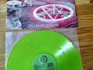 Morbid Angel ' Domination' Green Vinyl First Press.Mosh-134 Vinyl Lp.death,