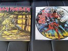 Iron Maiden LOT: The Number of the Beast Picture Disc and Piece of Mind Vinyl LP