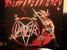 Slayer show no mercy Blood red Color  Vinyl Lp Used ex/ex Thrash Metal