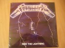 METALLICA Ride The Lightning 1984 Vinyl (SEALED) Made In Netherlands