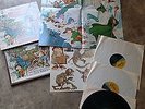 The Hobbit Complete Original Soundtrack 3 LP Boxset W/ Book Poster Iron-Ons Ex