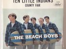 The Beach Boys 1962 Ten Little Indians Rare Early Picture Sleeve Old Stock MINT