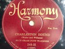 Harmony 248H CLARENCE WILLIAMS WASHBOARD BAND Charleston Hound 1926 78 rpm  in E
