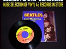 BEATLES Record LADY MADONNA Picture Sleeve & 45 Record CAPITOL #2138
