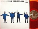 BEATLES HELP JAPAN ODEON 2nd ISSUE RED WAX LP OP-8151 NR