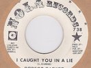 NORTHERN SOUL RARE  - ROBERT PARKER - I CAUGHT YOU IN A LIE - NOLA DJ COPY
