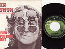 JOHN LENNON - WHATEVER GETS YOU THRU THE NIGHT Very rare 1974 french P/S Single