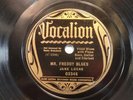 78 RPM RARE BLUES -  JANE LUCAS VOCALION 03346 E MR FREDDY BLUES