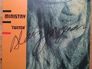 MINISTRY Twitch AUTOGRAPHED ALAIN JOURGENSEN LP RARE 1st PRESSING 1986