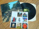 THE BEATLES 1969 UK 1st PRESS ABBEY ROAD 1 GG STAMPER & APPLE PROMO POSTER