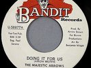 HEAR IT R&B Northern Soul 45 rpm The Majestic Arrows 