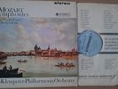 KLEMPERER  MOZART 38 IN D 39 IN E FLAT BLUE/SILVER COLUMBIA STEREO SAX 2468 EX-