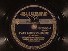 78 RPM   Hackberry Ramblers, Bluebird 2066, EE+ / E-V+  Cajun