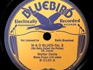 BLUES 78 ; WALTER DAVIS BLUEBIRD 5129 M&O Blues CLEAN COPY