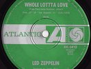 LED ZEPPELIN - WHOLE LOTTTA LOVE  Aussie only Missprint Label Single