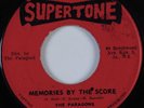 Reggae 45 PARAGONS Memories By the Score SUPERTONE HEAR