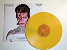 DAVID BOWIE - ALADDIN SANE - RARE YELLOW VINYL LP