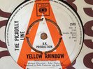 THE PICADILLY LINE - YELLOW RAINBOW (1968, RARE CBS PROMO 7