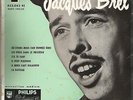 JACQUES BREL Qu'avons nous fait bonnes gens EP PHILIPS DEDICACE