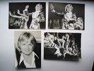 vend 4 photos originale de claude françois format 13 x 18  en noir et blanc.
