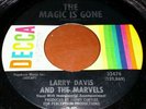 Larry Davis & the Marvels The Magic Is Gone Northern Soul 45