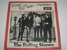 ROLLING STONES - TIME IS ON MY SIDE - 45 SINGLE - RARE DANISH PS LISTEN