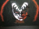KISS SIGNED - SIMMONS LP ALBUM RECORD - GENE SIMMONS - RARE WITH POSTER   1978
