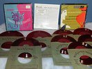 2 box 8 records RCA Red Seal Records 45 rpm stravinsky wdm 1234 & 1424  no res
