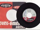 RARE SP JUKE BOX VOGUE JOHNNY HALLYDAY 
