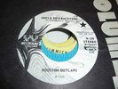 HOUSTON OUTLAWS / AIN'T NO TELLING RARE FUNK PROMO 45 ON WESTBOUND VG+