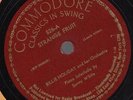 Orig BILLIE HOLIDAY Strange Fruit/Fine And Mellow 10'' 78 Jazz Vocal Commodore