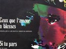 JOHNNY HALLYDAY *CEUX QUE L'AMOUR A BLESSESE/SI TU PARS* 1970 SPANISH 45