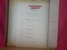 PROMO cue sheet RADIO 4 records COUNTDOWN AMERICA  rolling stones 1984 genesis