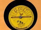WARREN SMITH  78 RPM  SUN 250  UBANGI STOMP / BLACK JACK DAVID