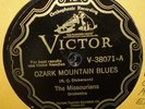 78rpm Jazz Victor 38071 - THE MISSOURIANS - Ozark Mountain Blues - 1929